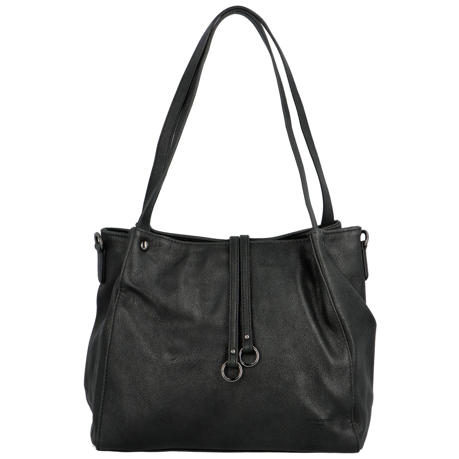 Dámská kabelka přes rameno černá - Hexagona Mergit černá