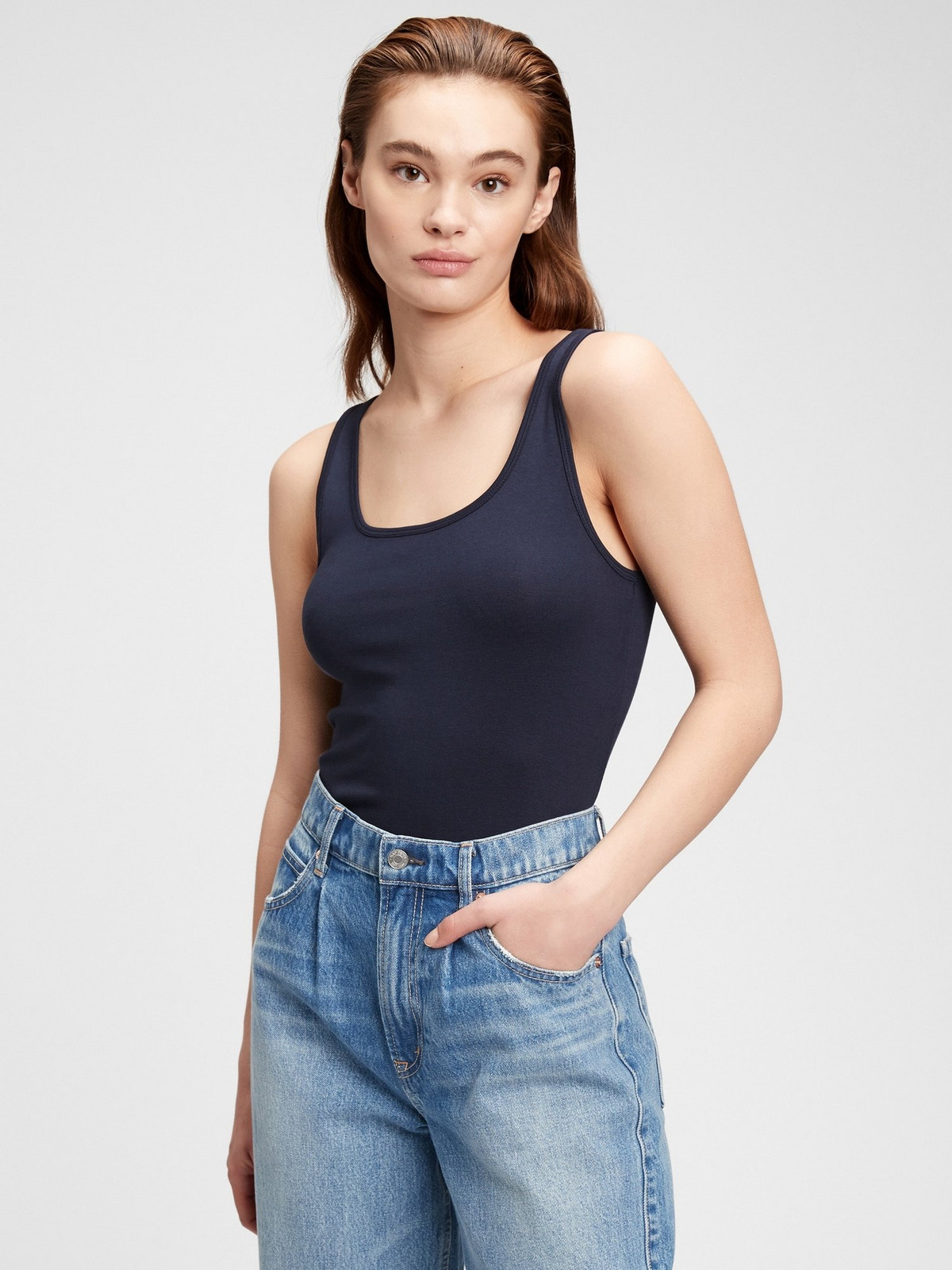 GAP Tílko modern tank top - Dámské
