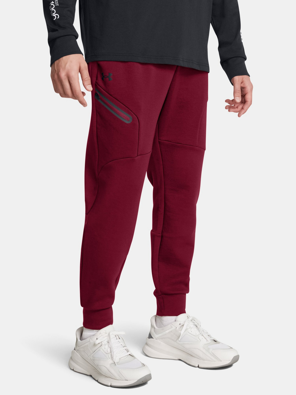 Pánské tepláky Under Armour UA Unstoppable Flc Jgr EU-RED - Pánské