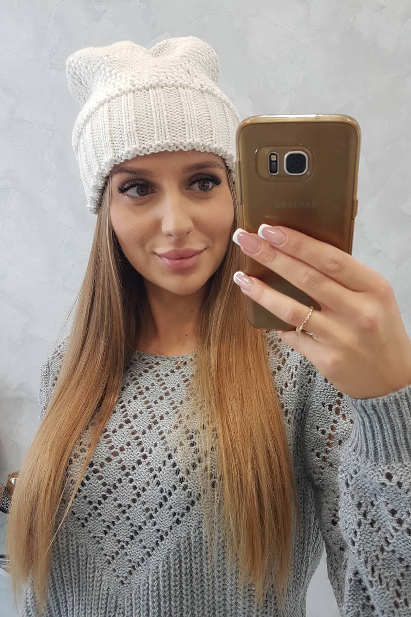 Dámská kšiltovka Danuta K331 svetlo ecru