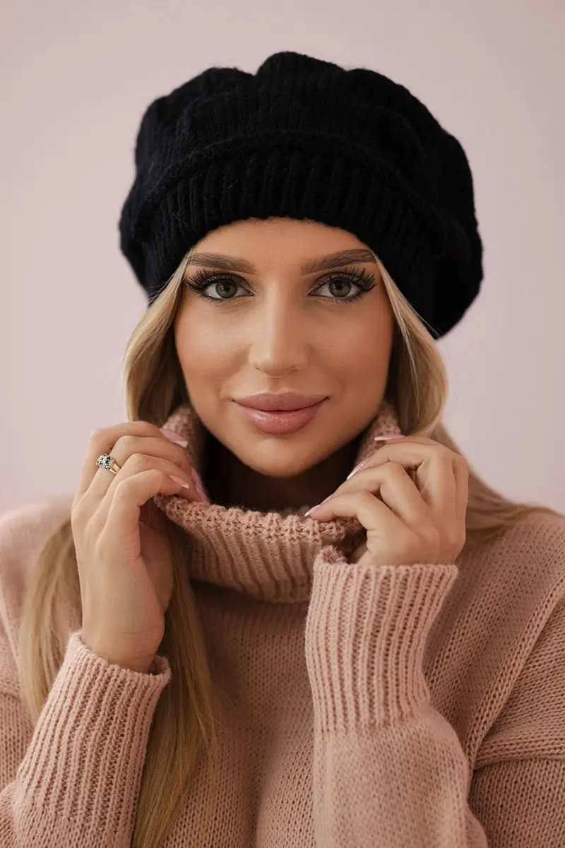 marka niezdefiniowana Dámská čepice Sofia K369 černá