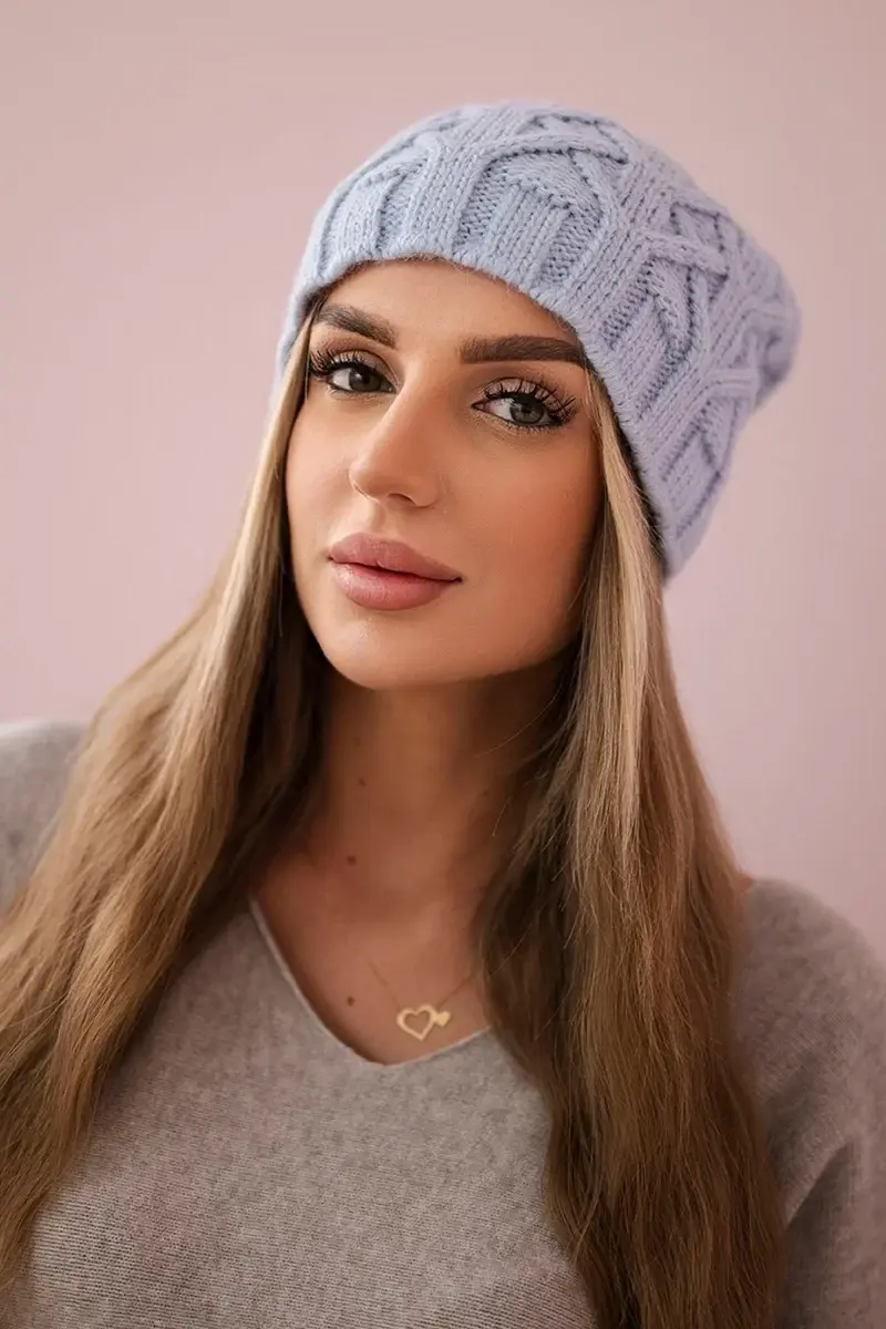 Kesi Fleecová čepice Sonia K201 modrá