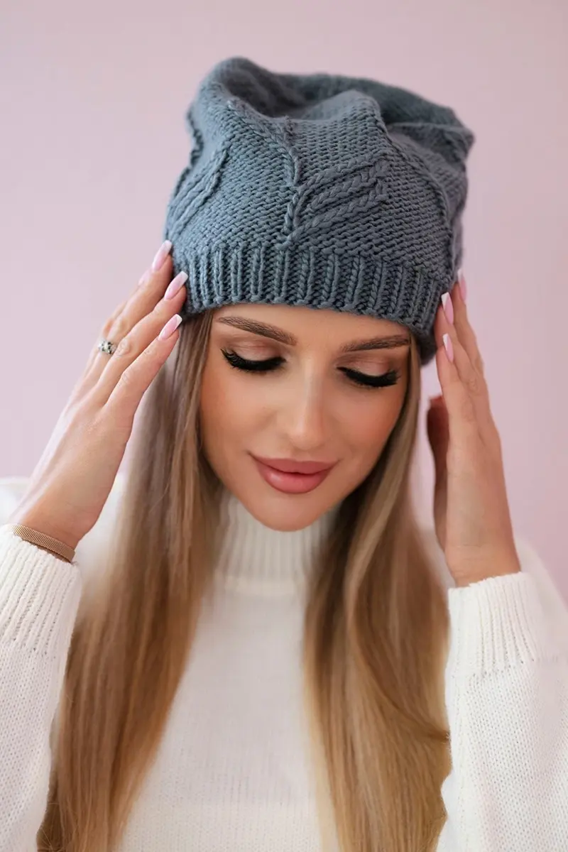 Kesi Majka dámská čepice K376 tmavě šedá