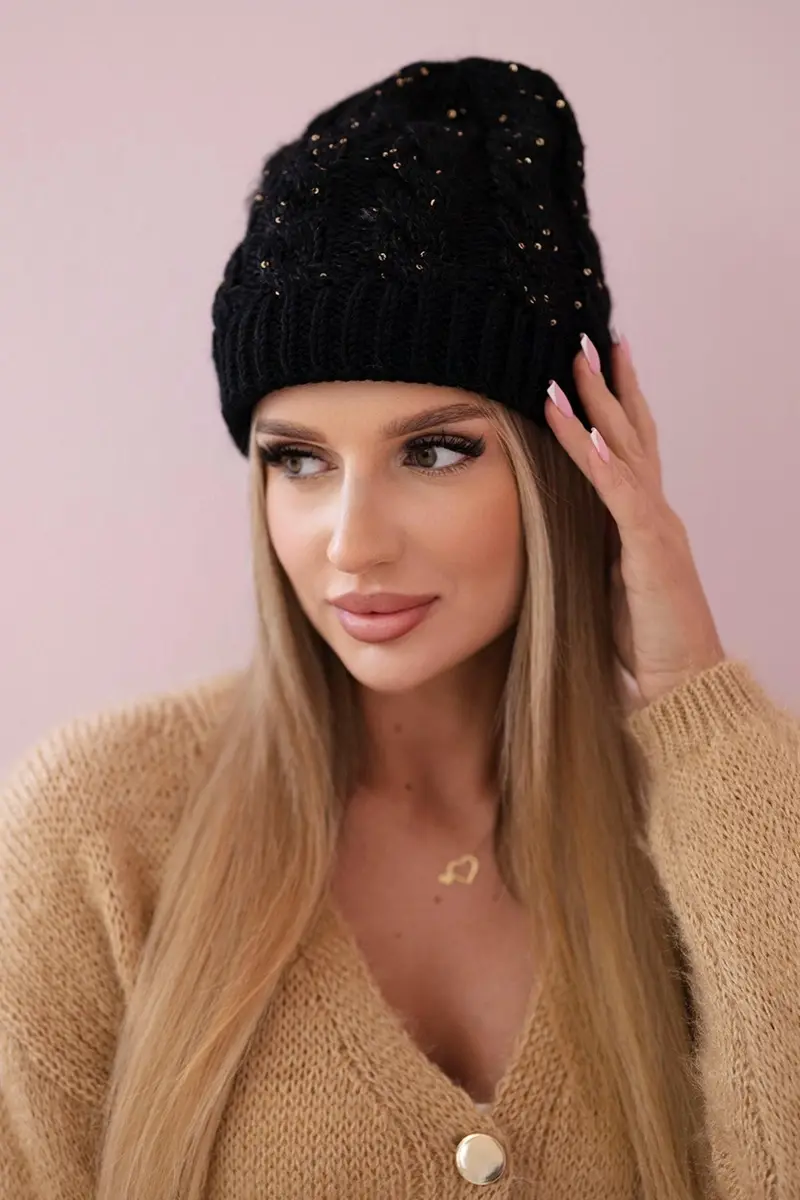 Kesi Dámská čepice Kalina K362 černá