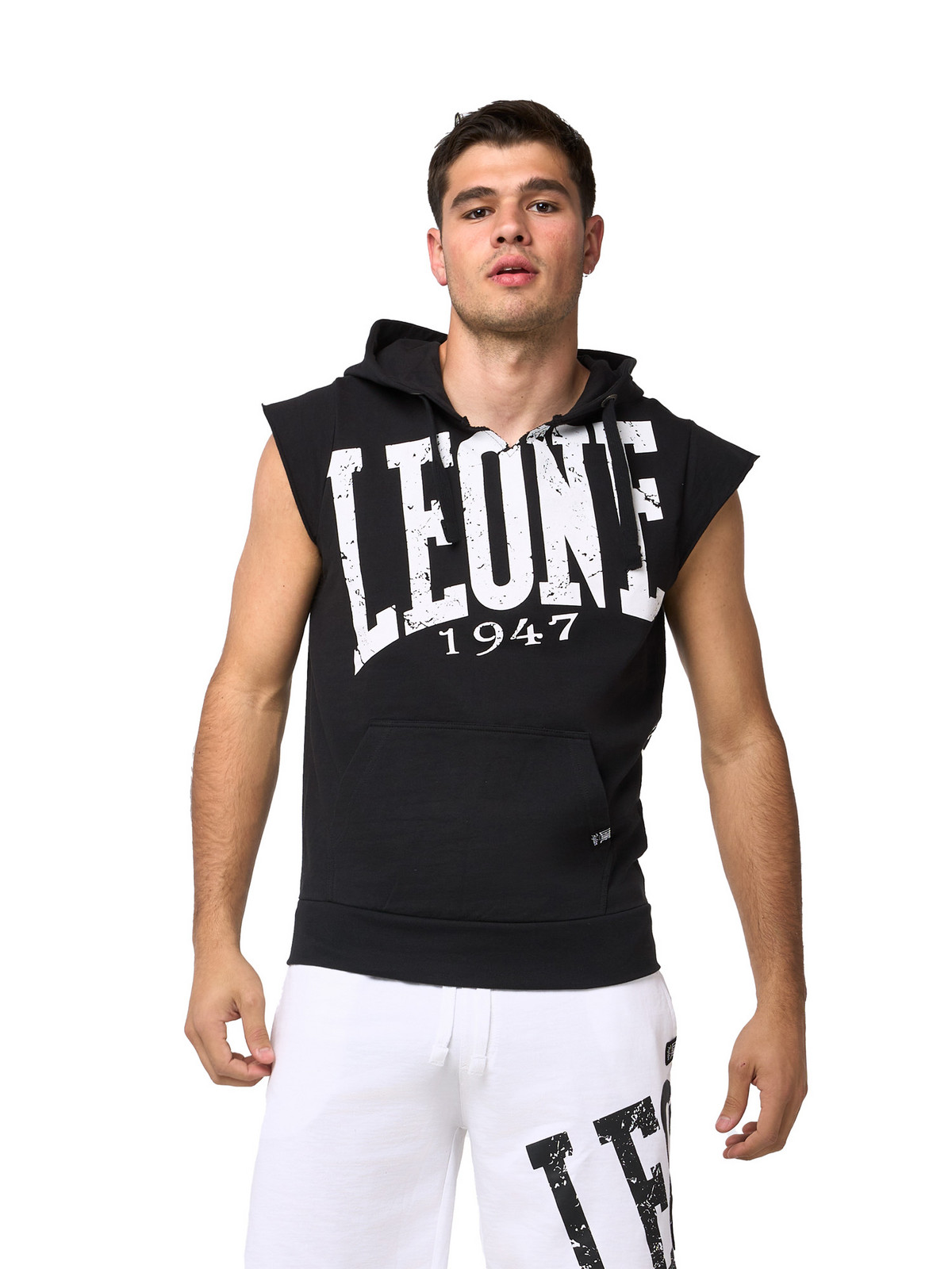 Leone Men's sleeveless hoodie