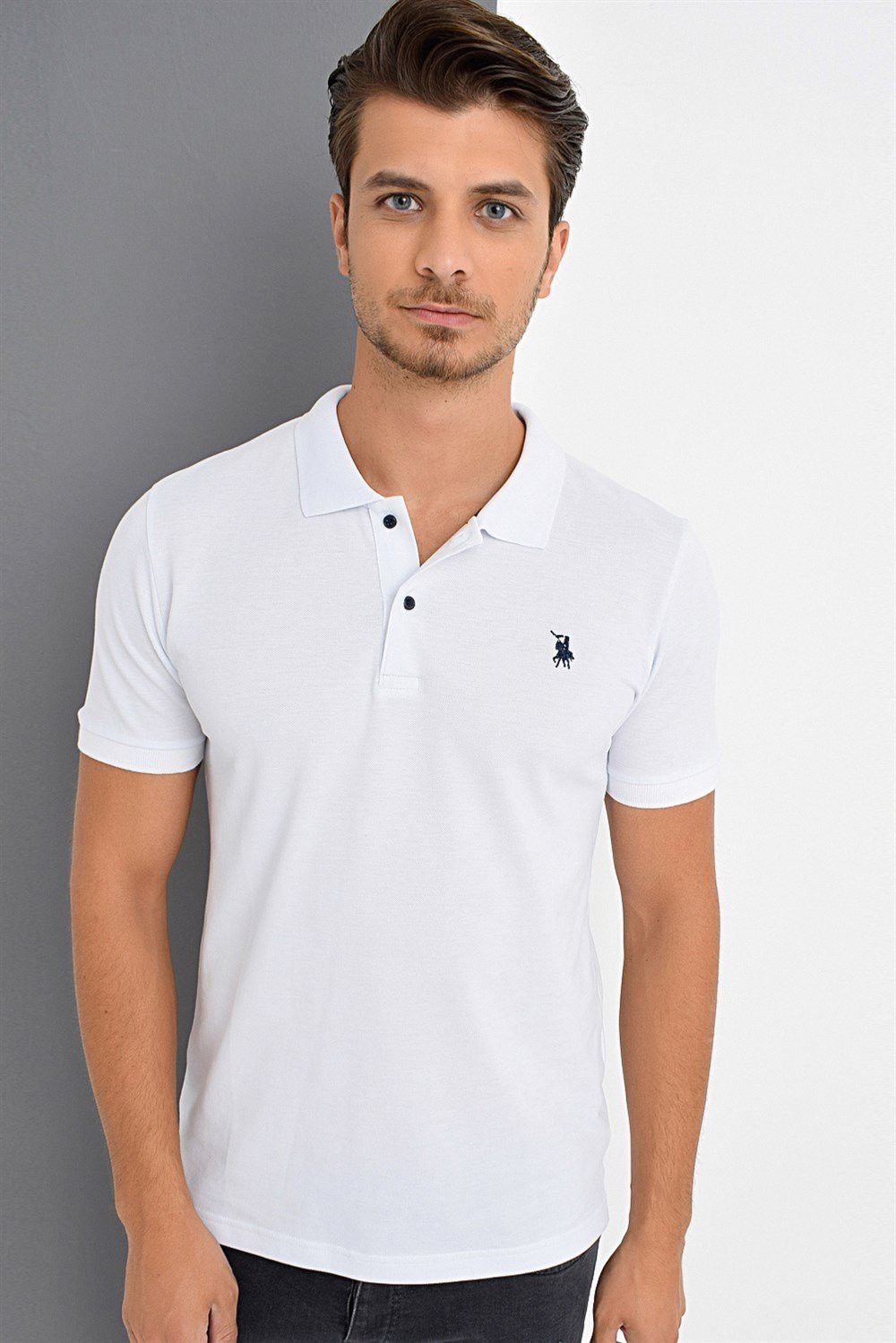 T8561 DEWBERRY MEN'S TSHIRT-WHITE