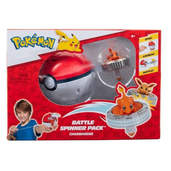 Pokémon Battle Spinner Pack - Charmander & Poké Ball