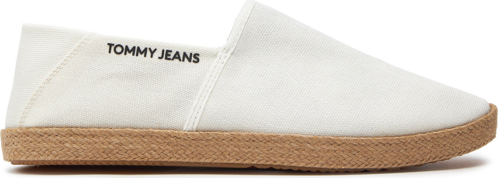 Espadrilky Tommy Jeans Tjm Espadrille Street EM0EM01386 Écru