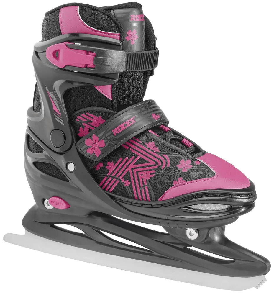 Roces - Jokey 3.0 Black/Pink - roztahovací brusle Velikost: 38-41