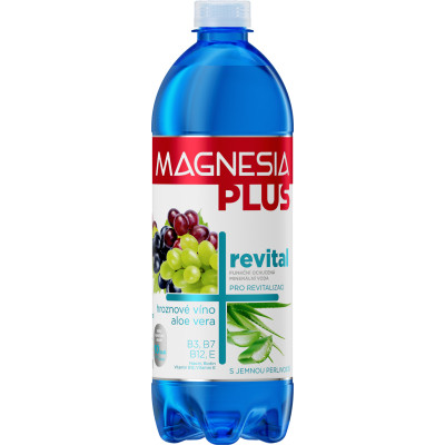 Magnesia Plus Revital 0,7L  hroznové víno, aloe vera