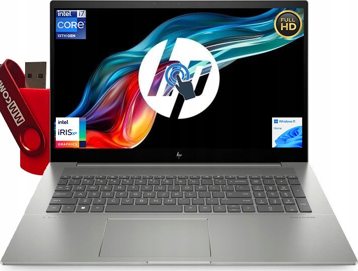 Notebook Hp Envy 17 i7 Gen13 32GB DDR4 2TB Ssd 17,3