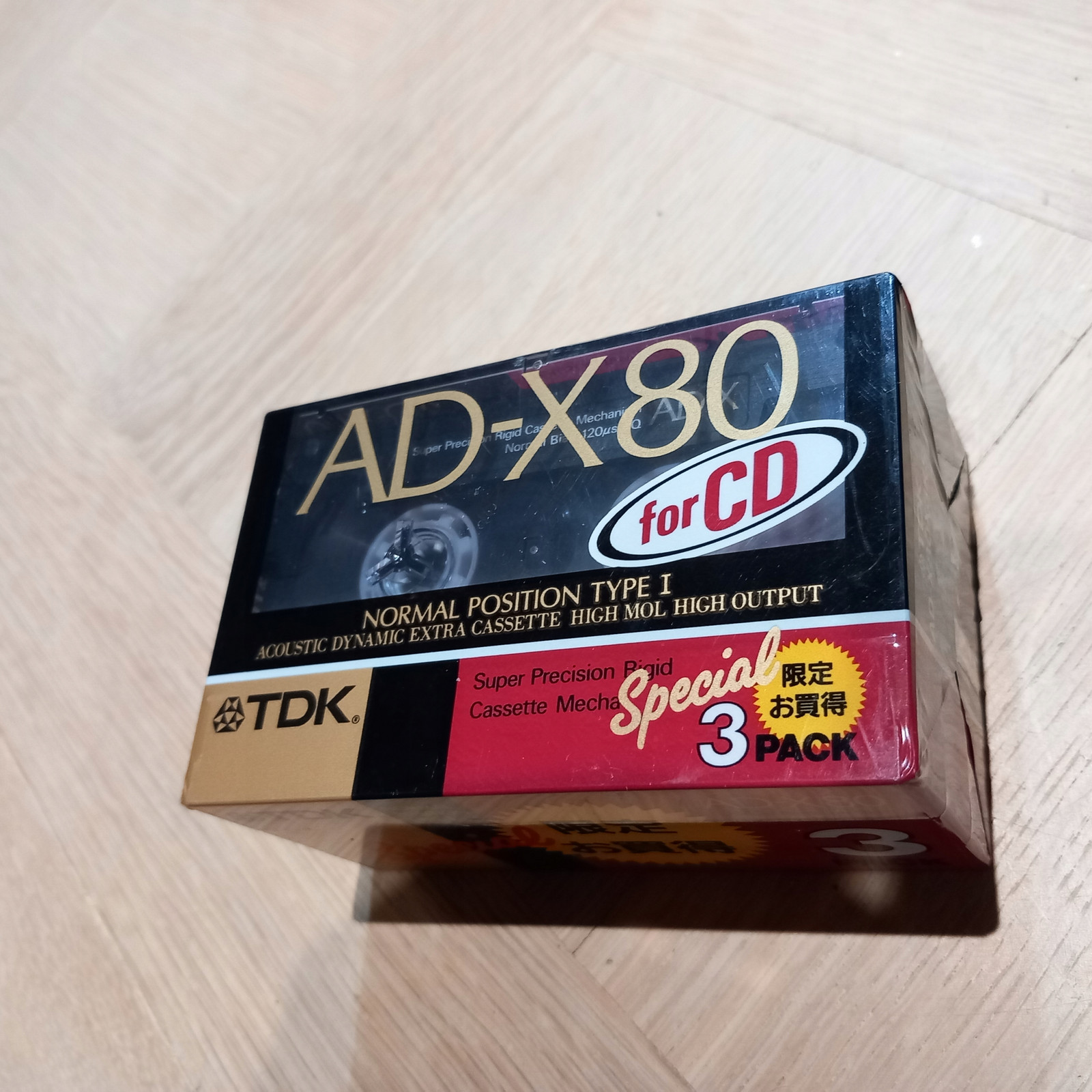 Tdk Ad-x 80 3PACK Magnetofonová kazeta