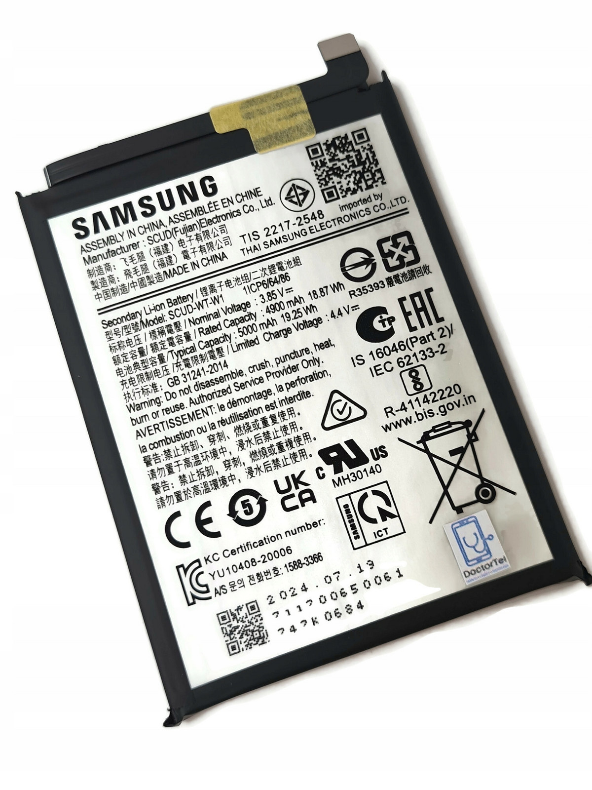 Org Nová originální baterie akumulátor pro Samsung Galaxy A22 5G (SM-A226)