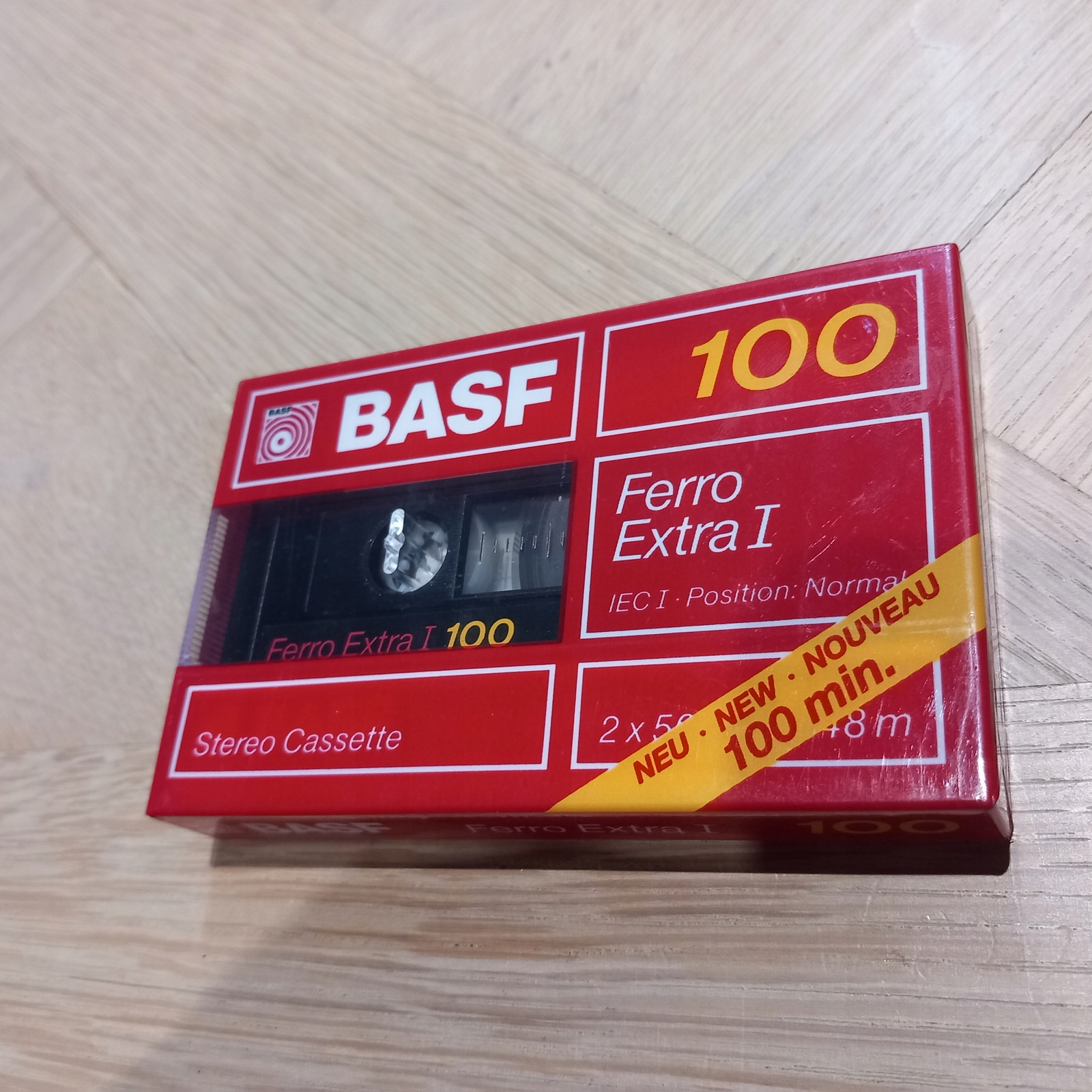 Basf Ferro Extra I 100 Magnetofonová kazeta