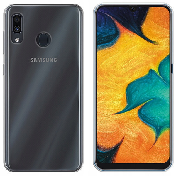 Pouzdro Zadní Kryt Back Ultra Slim Pro Samsung Galaxy A30 A20 Bezbarvé