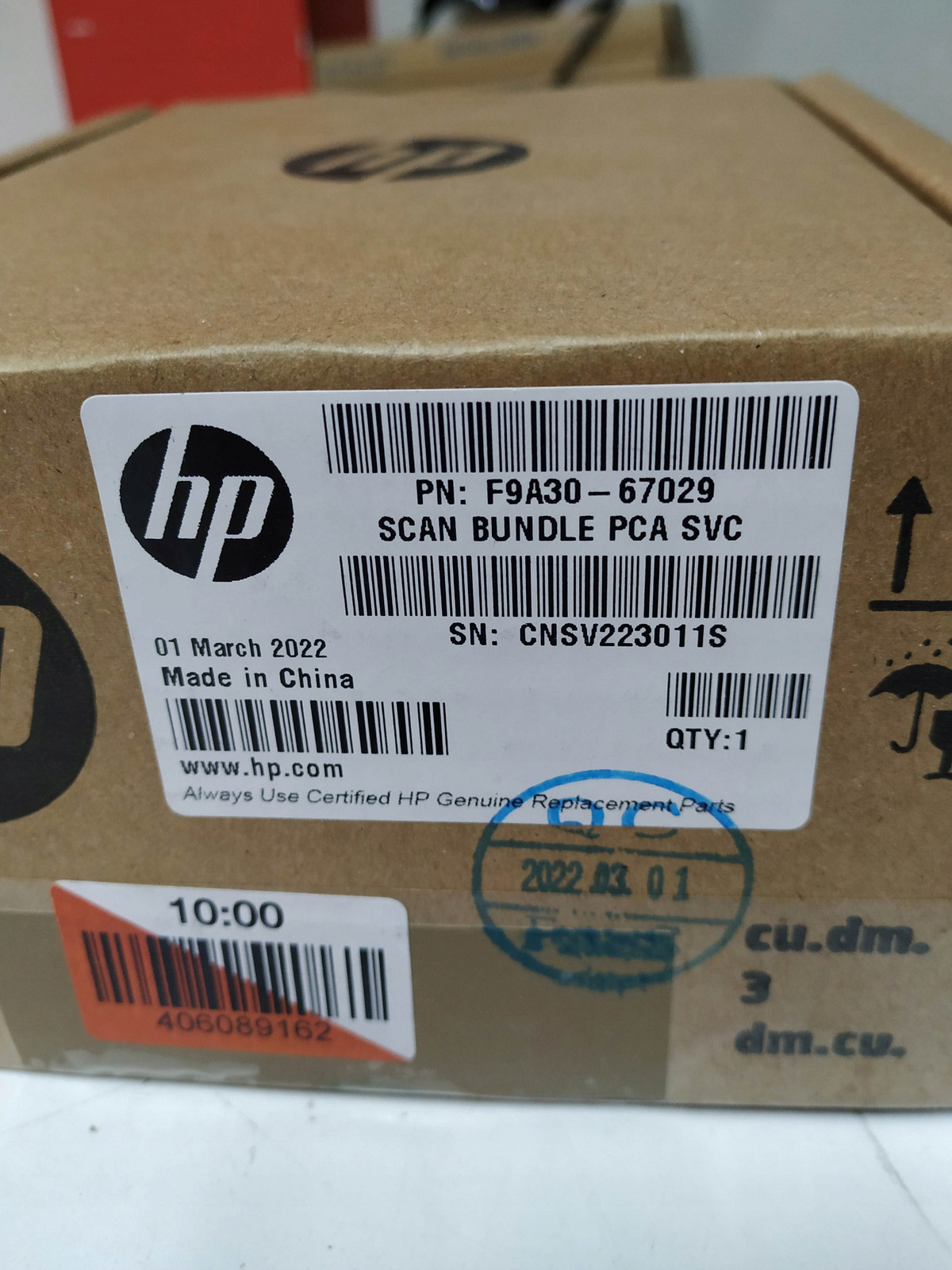 Hp Designjet T830 T730 Scanner Board Pca F9A30-67029 deska skeneru Akce