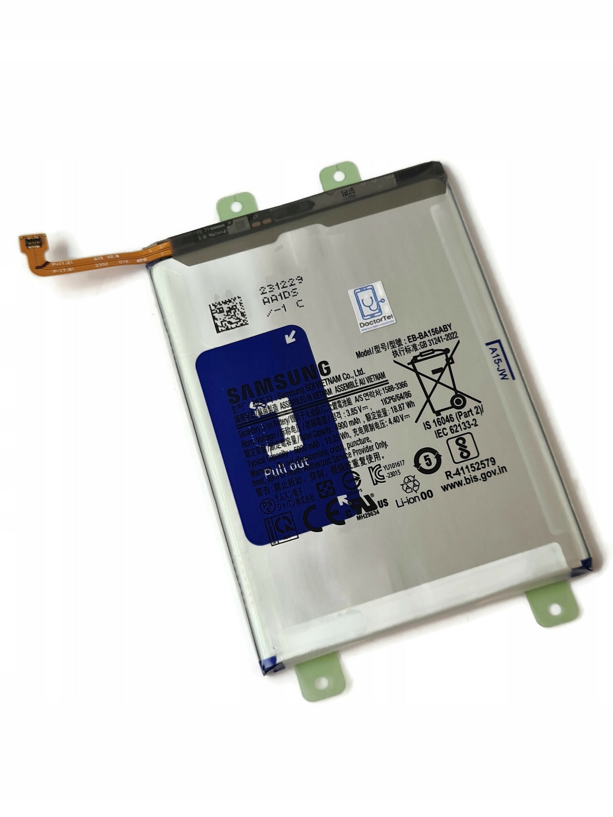 Org Nová originální baterie akumulátor pro Samsung Galaxy A15 (4G 5G)