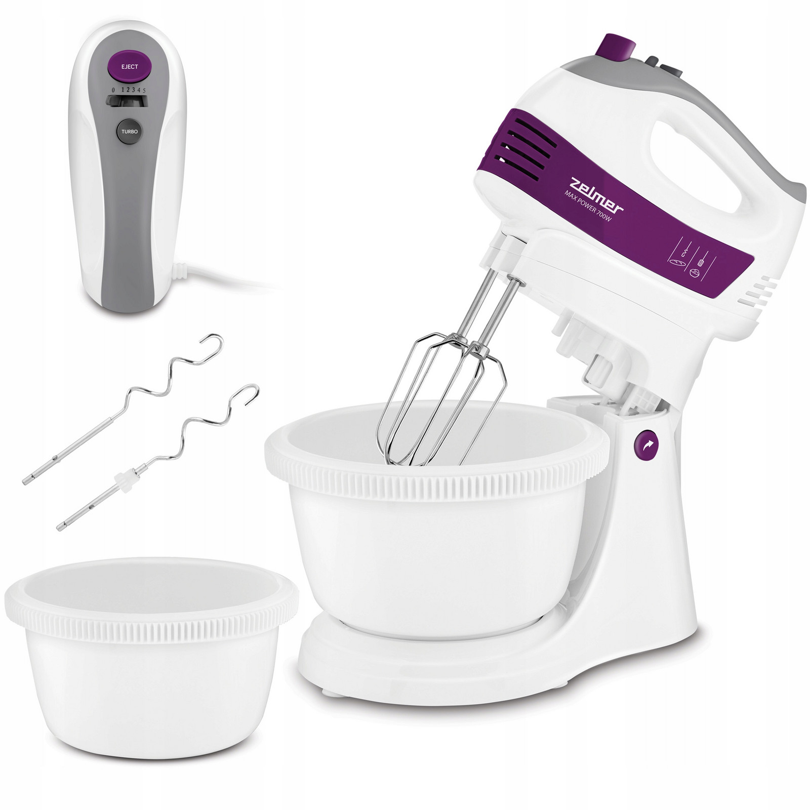 Ruční šlehač Zelmer ZHM2460P 700 W bílý