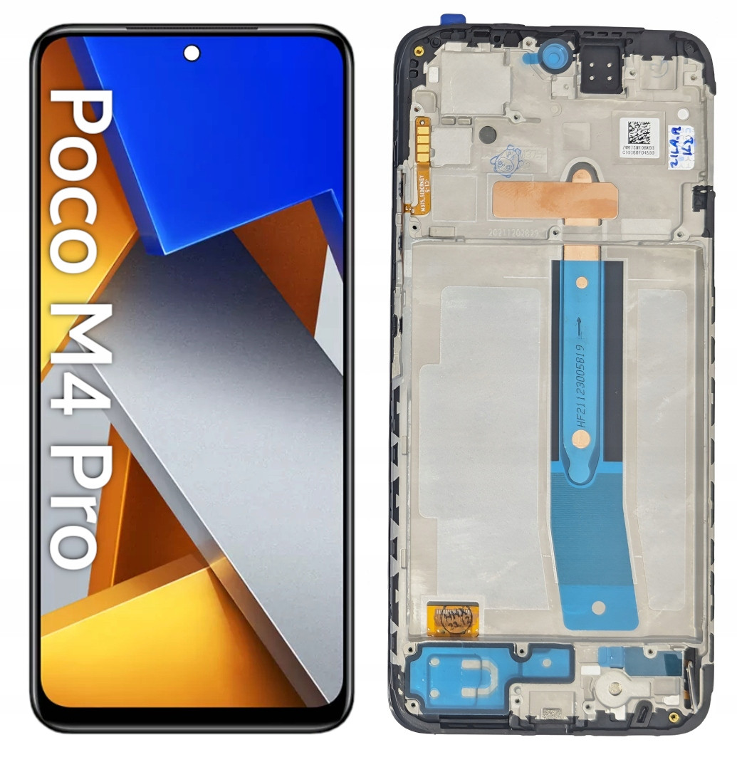 LCD Displej Dotyk Pro Xiaomi Poco M4 Pro 4G Oled Rámeček MZB0B5VIN