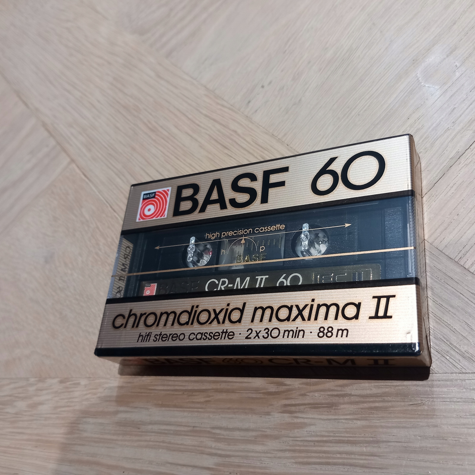 Basf Cr-m II 60 Magnetofonová kazeta