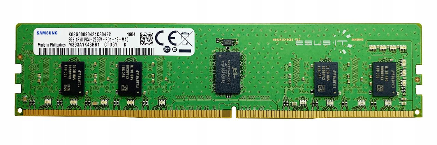 Ram Samsung 8GB DDR4 Reg M393A1K43BB1-CTD