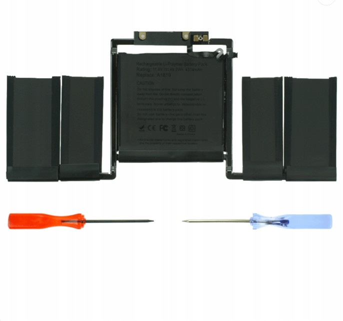 Baterie pro Apple MacBook Pro 13 A1819 A1706 2016 2017 montážní sada