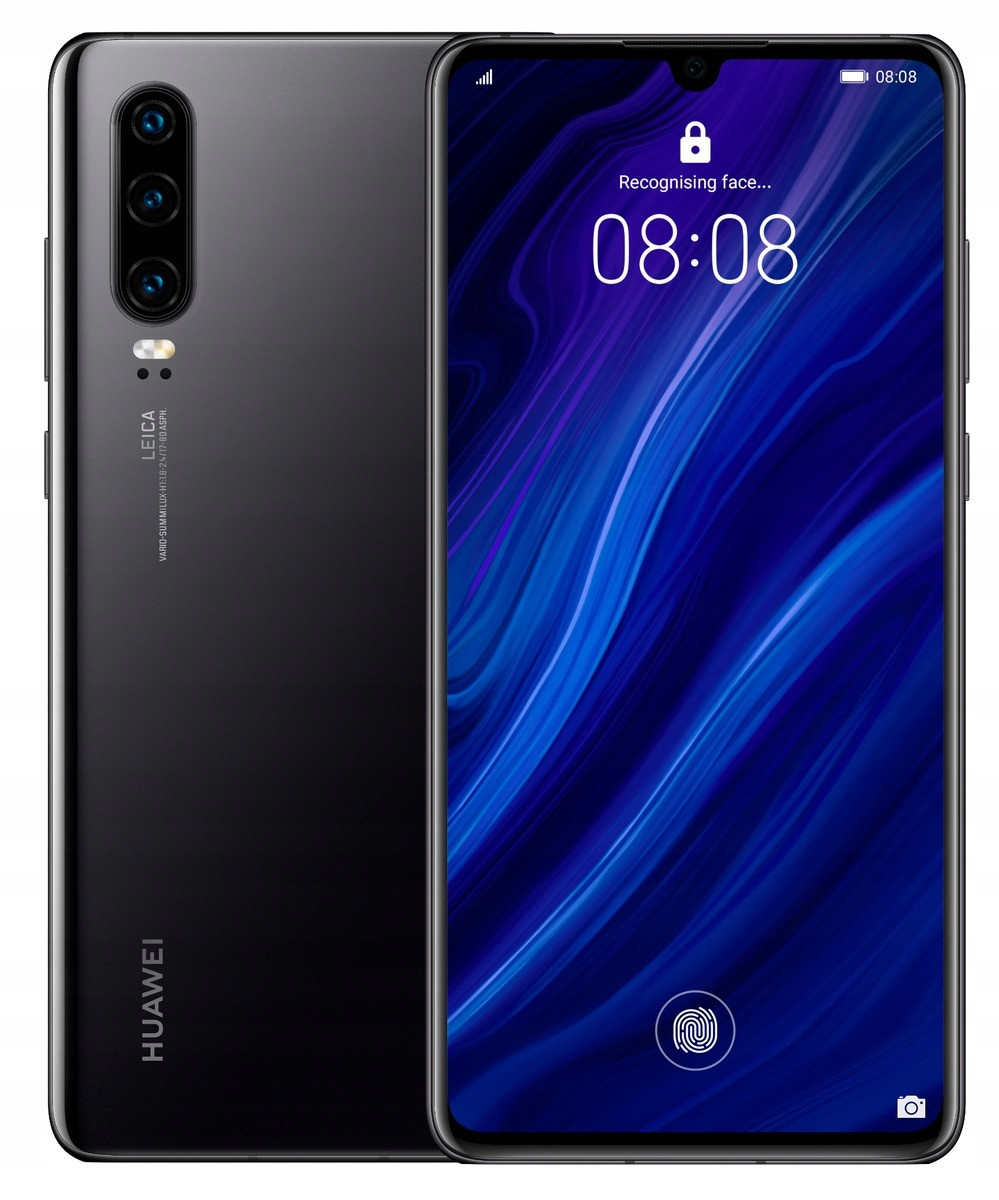 Chytrý telefon Huawei P30 6 Gb 128 Gb 4G (lte) černý