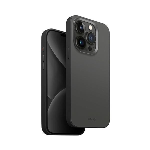 Pouzdro Pro Iphone 15 Pro Uniq Lyden Ds Magclick Charging Šedo-černé Case