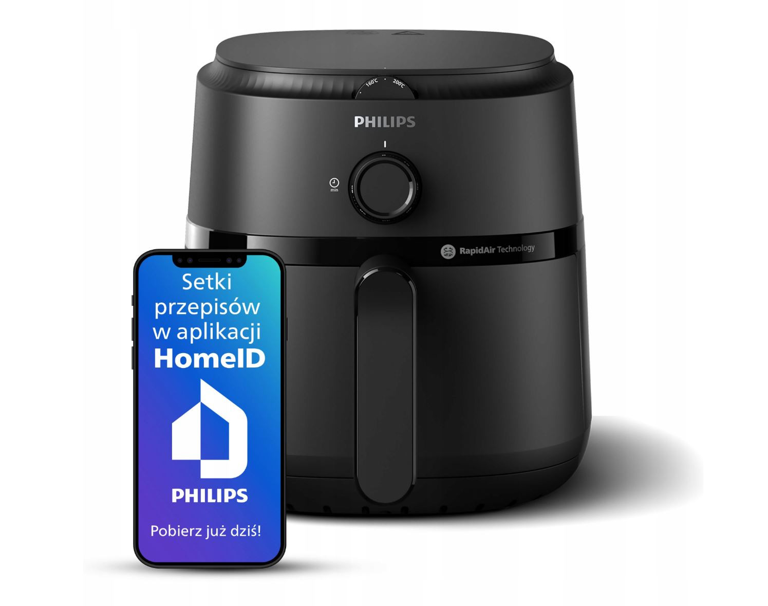 Fritéza bez tuku airfryer série 1000 Philips NA120/00 1500 W 4,2 l