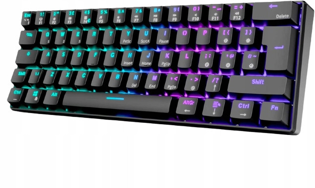 Mechanická klávesnice Rk Royal Kludge RK61-US 2,4 GHz Rgb bezdrátová