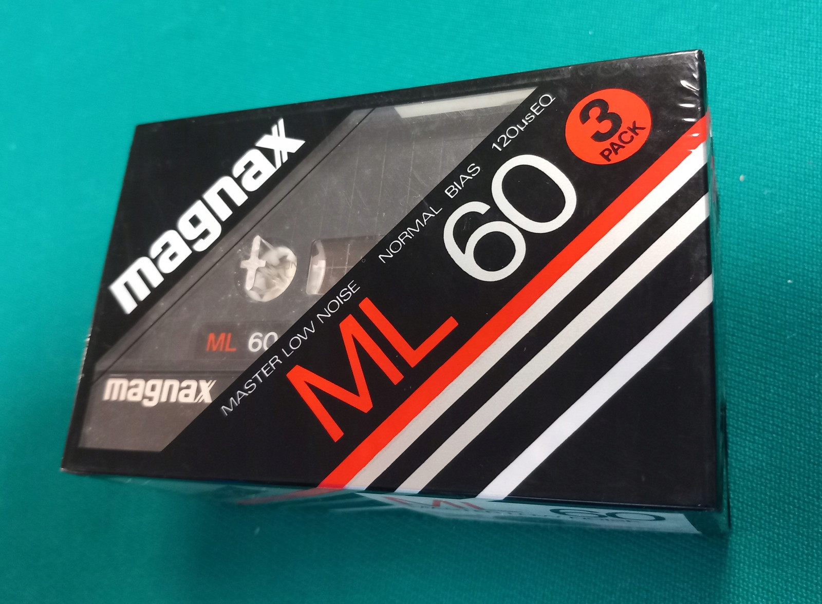 Magnax ML 60 3PACK Magnetofonová kazeta