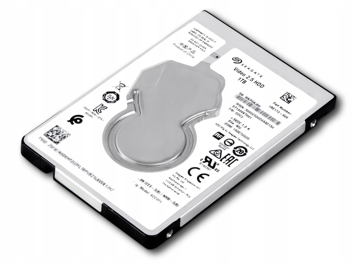 Pevný disk Hdd Seagate 2,5'' 1TB Slim 7mm SATA3 ST1000VT001