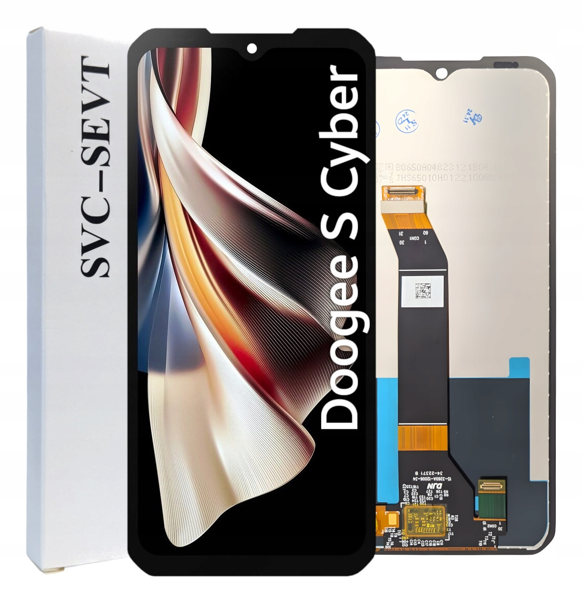 Originál LCD Displej Rychlý Dotyk Pro Telefon Doogee S Cyber