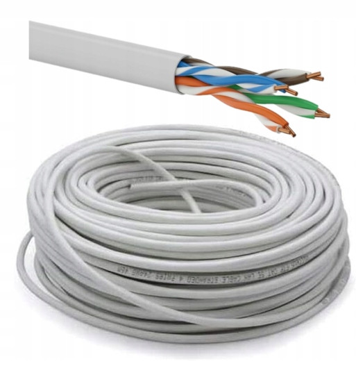 Síťový Kabel Šroubovák Lan Kat 5e Utp 100M 24AWG Síť