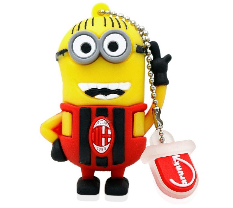 Flashdisk Minionek Ac Milan 32 Gb Usb Fotbal