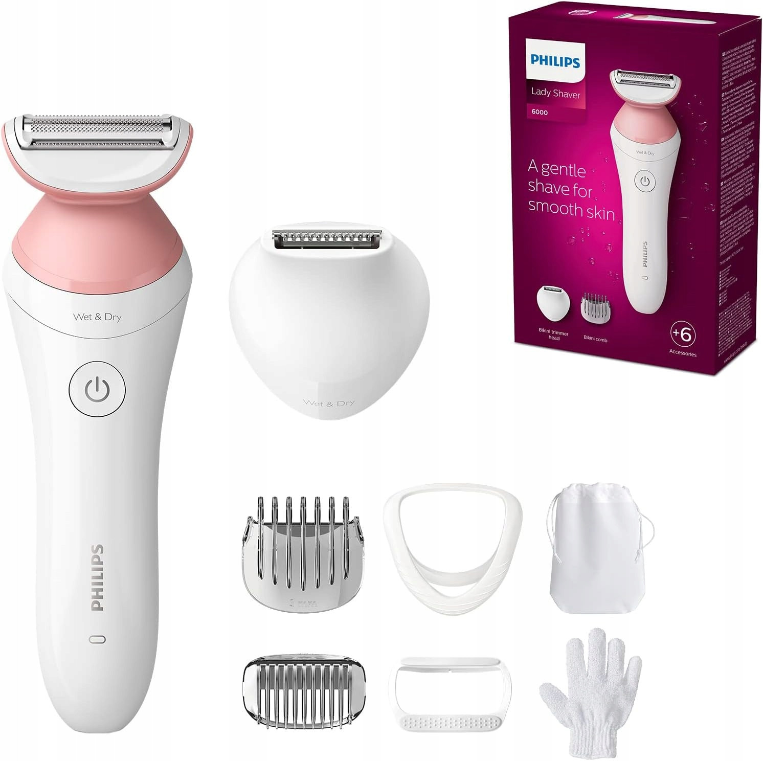 Philips BRL146/00 Holicí Strojek dámský Lady Shaver 6000