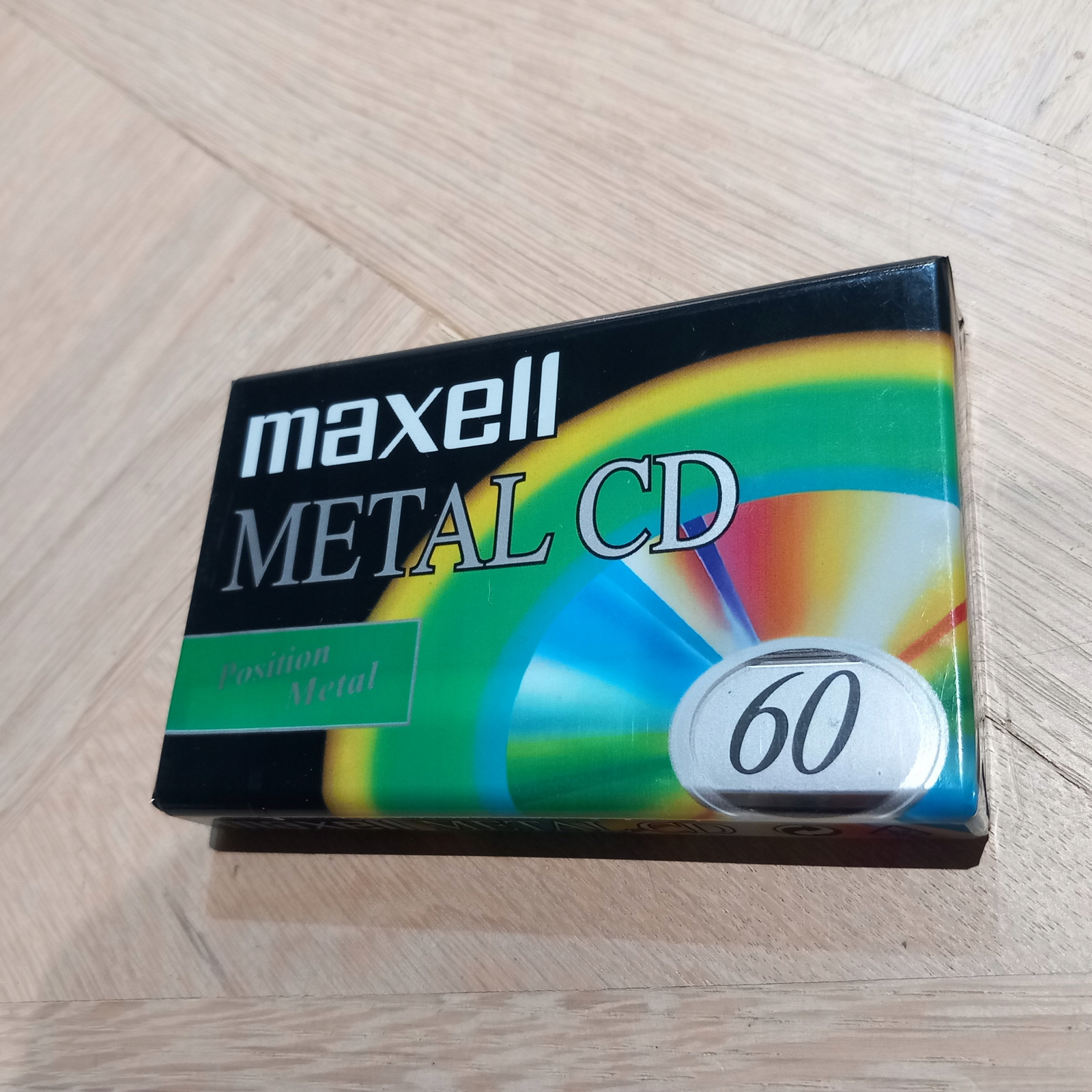 Maxell Metal CD 60 magnetofonová kazeta