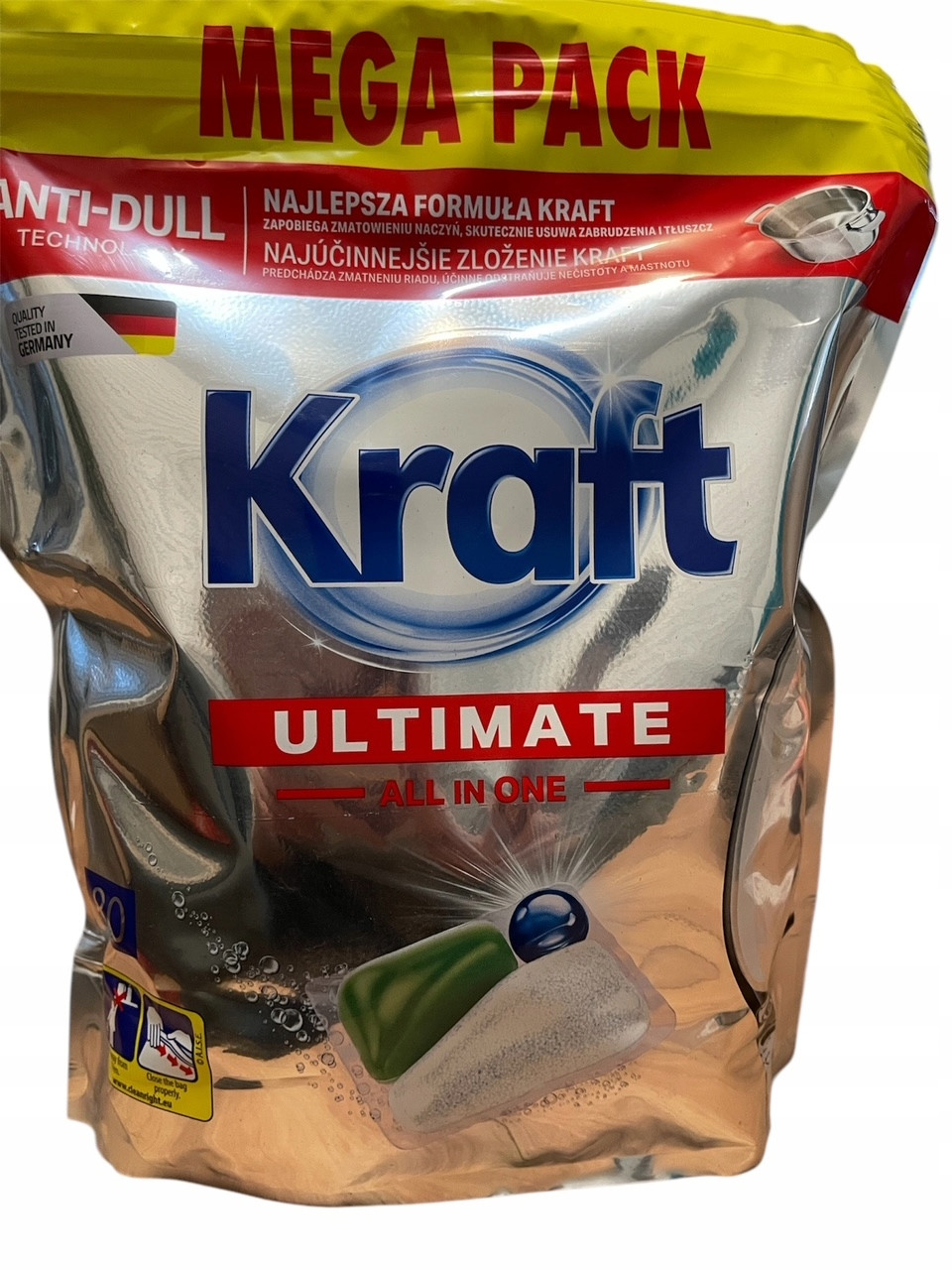 Kraft Ultimate kapsle do myčky all in one 80ks