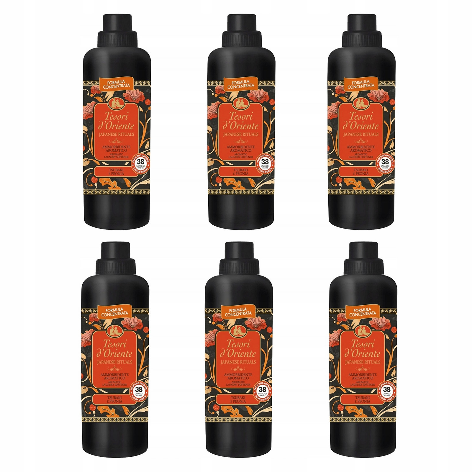 6x Tekutá aviváž Tesori D'oriente Japanese Rituals 38 máchání 760 ml