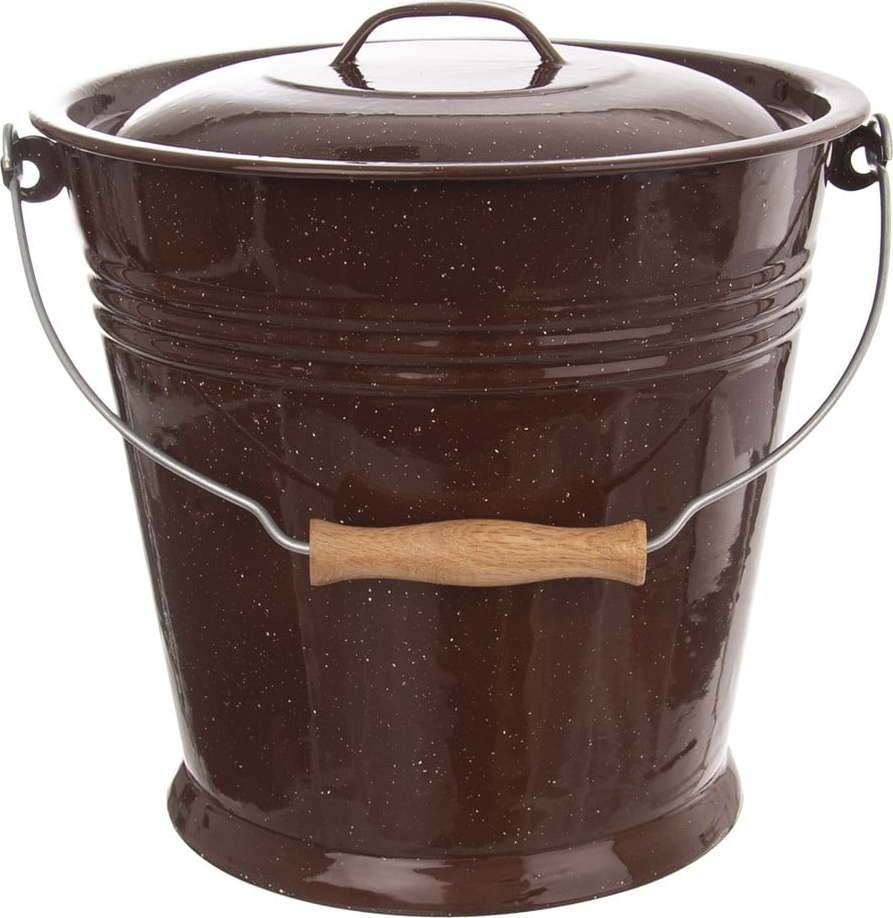 Smaltovaný kbelík 10 l Brown – Orion