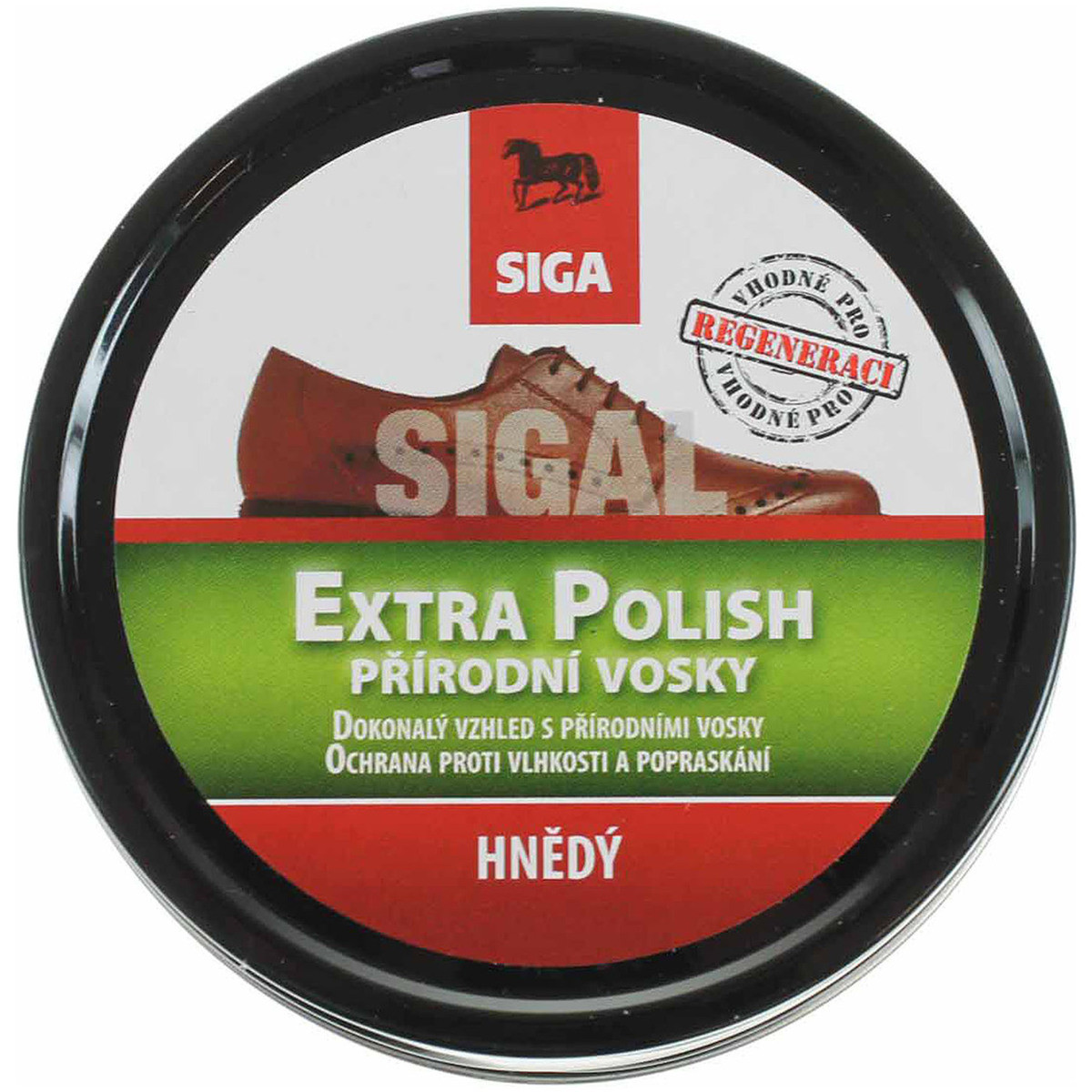 Sigal  Extra Polish hnědý 75 ml  Hnědá