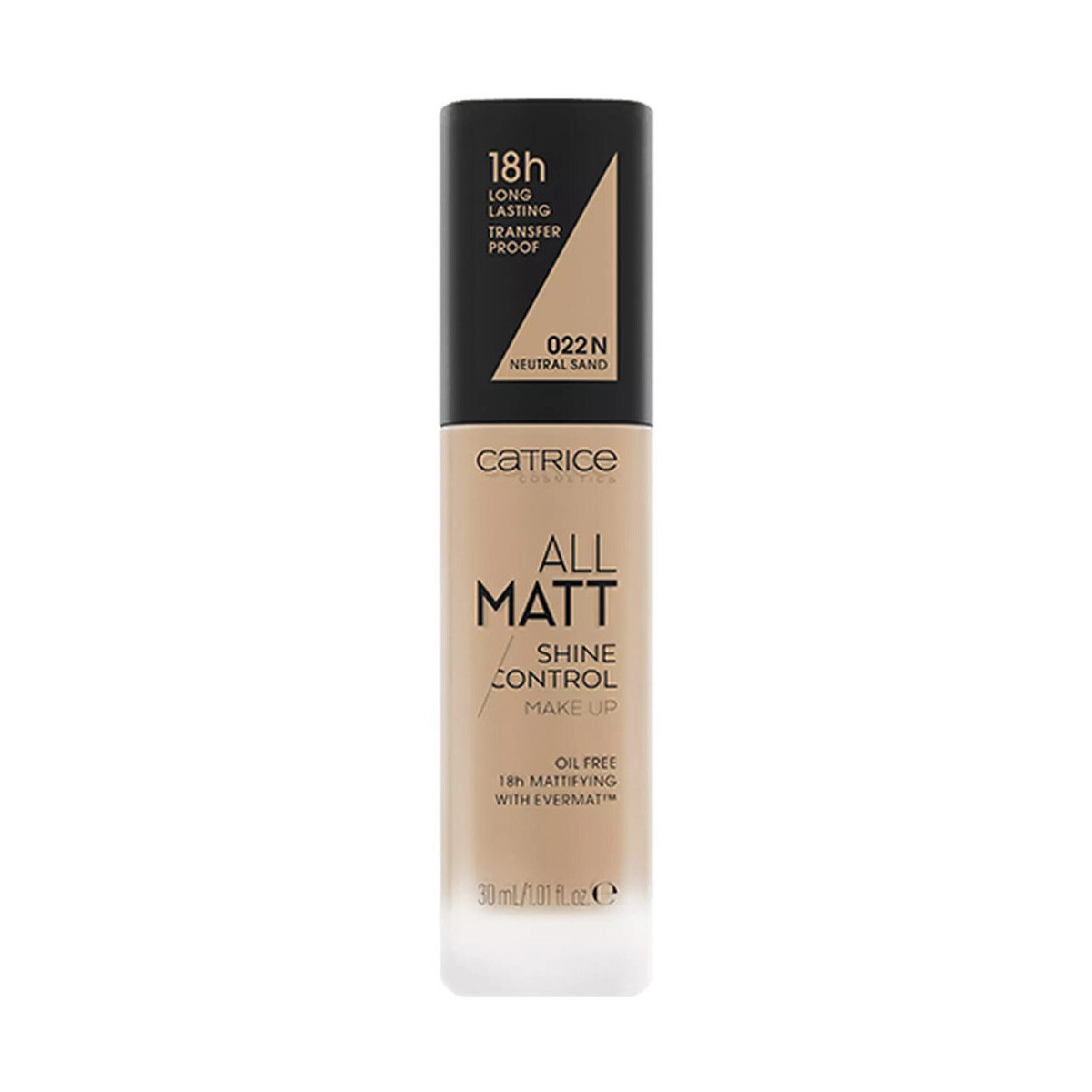 Catrice  Matte Foundation All Matt Shine Control - 22 N Neutral  Béžová