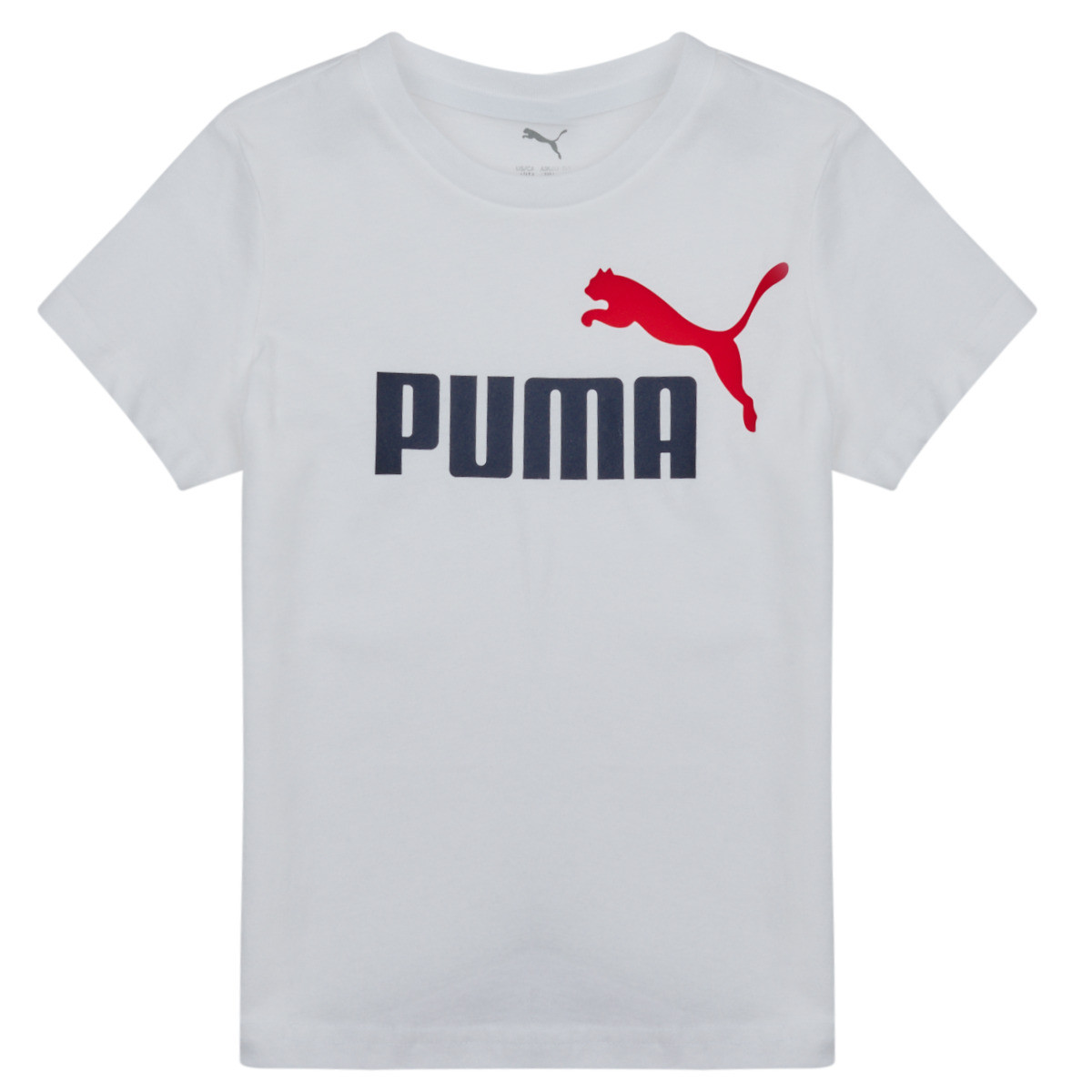 Puma  ESS 2 COLOR NO1 LOGO TEE  Bílá
