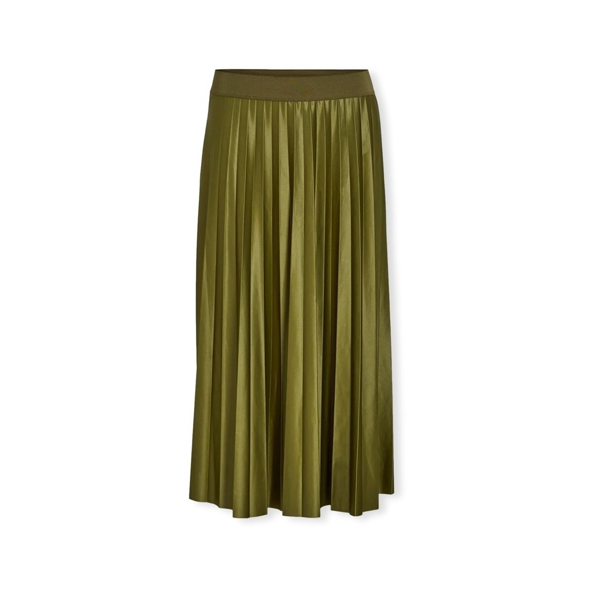 Vila  Noos Nitban Skirt - Capulet Olive  Zelená