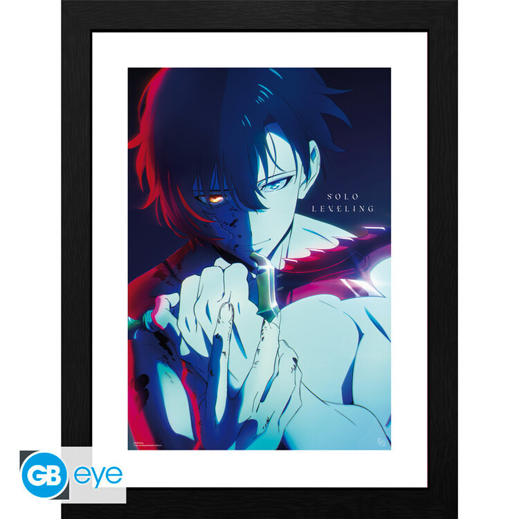 ABY STYLE Obraz na zeď - Solo Leveling - Jinwoo, 34.3 × 44.5 cm
