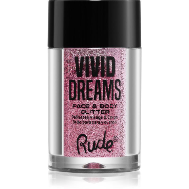 Rude Cosmetics Vivid Dreams třpytky na obličej i tělo odstín Daydream 2.7 g