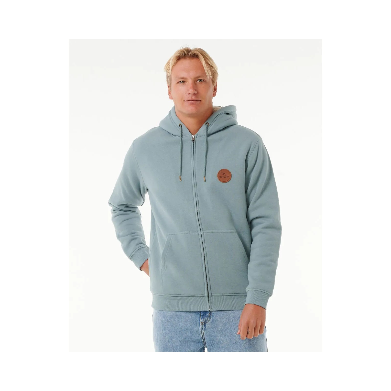 mikina RIP CURL - Icos Lined Fleece Mineral Blue (4790)