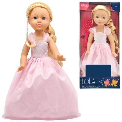 Dolls World Módní panenka Lola PINK - 36 cm