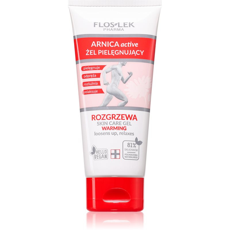 FlosLek Pharma Arnica Active tělový krém s hřejivým účinkem 100 ml