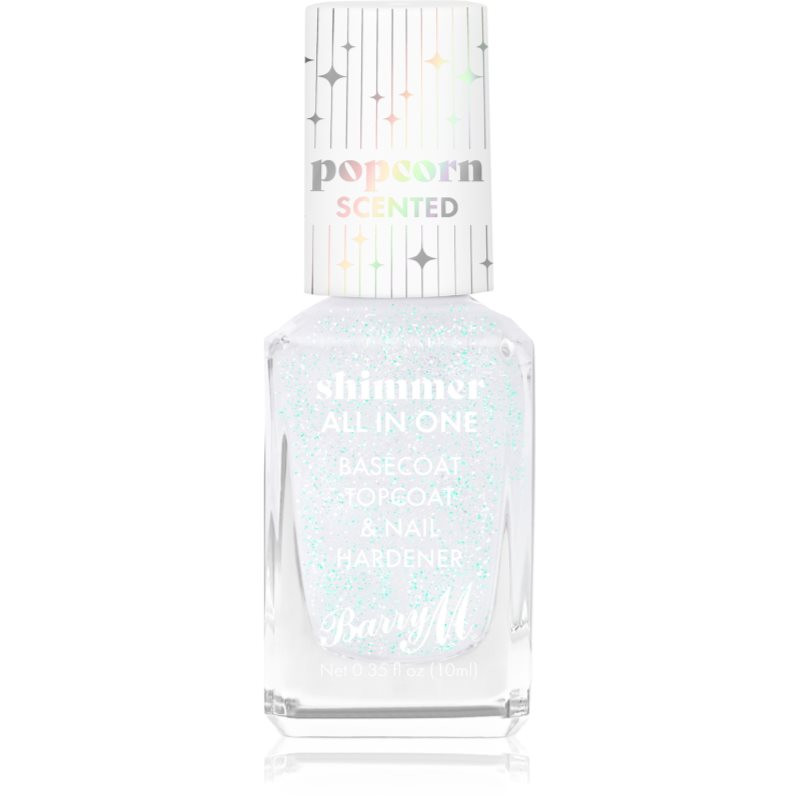 Barry M Shimmer All In One třpytivý lak na nehty 10 ml